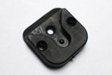 Universal VHF microphone clip - white