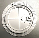 Round removable hatch 235mm - grey