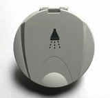 Round case for shower - recessed with lid 62mm