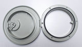 Industrial round hatch 280mm - grey