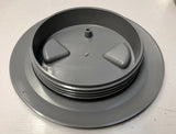 Round inspection hatch 133mm - grey