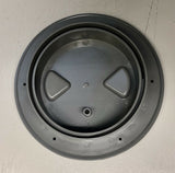 Round inspection hatch 108mm - grey
