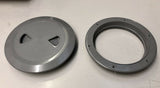Round inspection hatch 168mm - grey