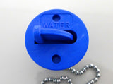 Replacement cap for deck filler - blue