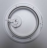 Industrial round hatch 280mm - white