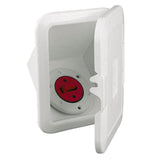 Recessed deck filler with flap for fuel 50mm
