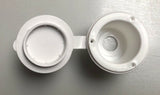 Nuova Rade round shower case / set with head / hose 3m 5m for boat, caravan etc.