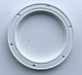 ISO12216 round hatch 150mm - white