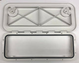 Industrial hatch 250mm x 598mm - white