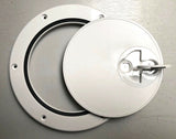 Round removable hatch 185mm - white