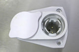 Replacement socket for removable navigation light - white