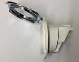 Nuova Rade round case for shower - recessed with lid 62mm - chrome