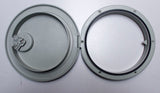 Industrial round hatch 334mm - grey