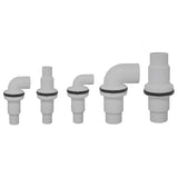 Inline non-return valve