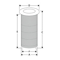 Thru-hull threaded - flush flange