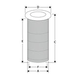 Thru-hull threaded - flush flange