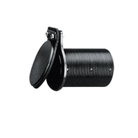 Deck drain with non-return flap
