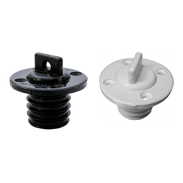 Round drain socket with plug
