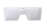 Transom pad for outboard 270mm x 98mm - white