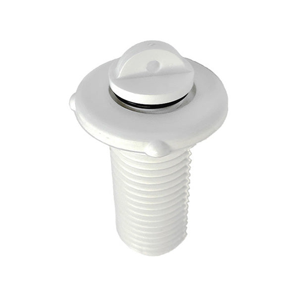 Round drain socket with plug