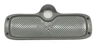 Transom pad with loop for outboard 300mm x 120mm - grey