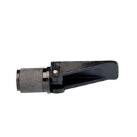 Thru-hull with hose barb - flush flange