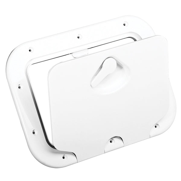 Classic hatch with removable cover 275mm x 375mm - white