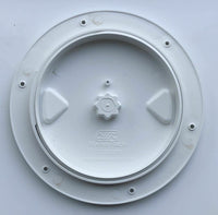 ISO12216 round hatch 125mm - white