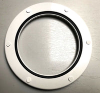 Round removable hatch 185mm - white
