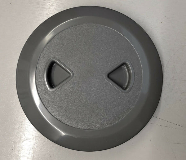 Round inspection hatch 108mm - grey