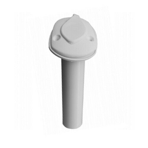 Recessed fishing rod holder with cap - white – Nuova Rade online