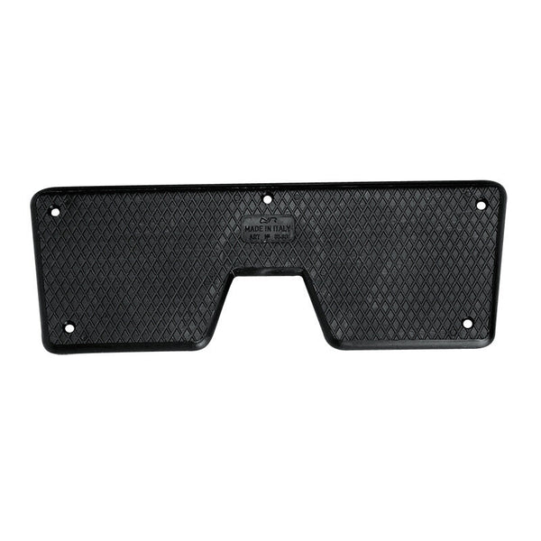 Transom pad for outboard 230mm x 86mm - black