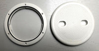 Industrial round hatch 132mm - white