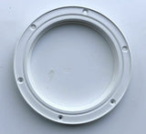 ISO12216 round hatch 125mm - white