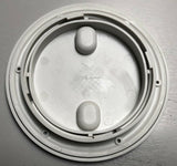 Industrial round hatch 155mm - white